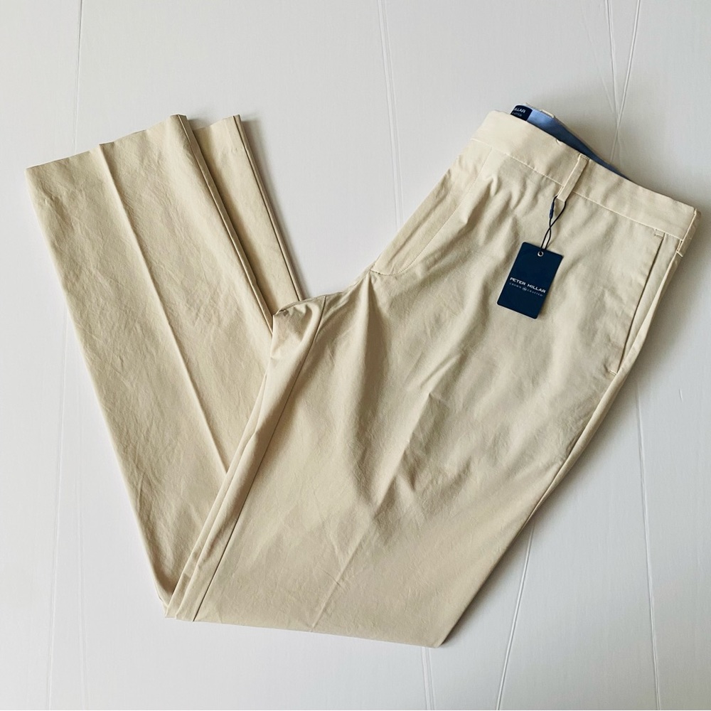 Peter Millar Surge Performance Trouser 40x34 British Cream